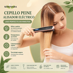 Cepillo Peine Alisador Eléctrico – Liso Perfecto en Minutos