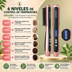 Cepillo Peine Alisador Eléctrico – Liso Perfecto en Minutos