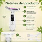 LumiLift Pro — Masajeador Facial EMS con Sérum 24 K Gold