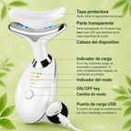 LumiLift Pro — Masajeador Facial EMS con Sérum 24 K Gold