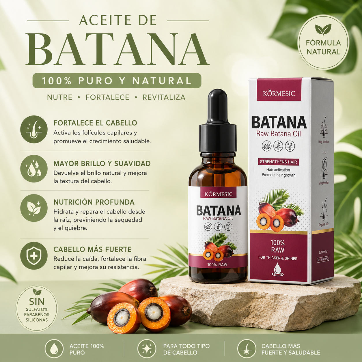 Dúo Fuerza Capilar | Aceite de Batana 30ml + Champú de Batana con Romero 100ml