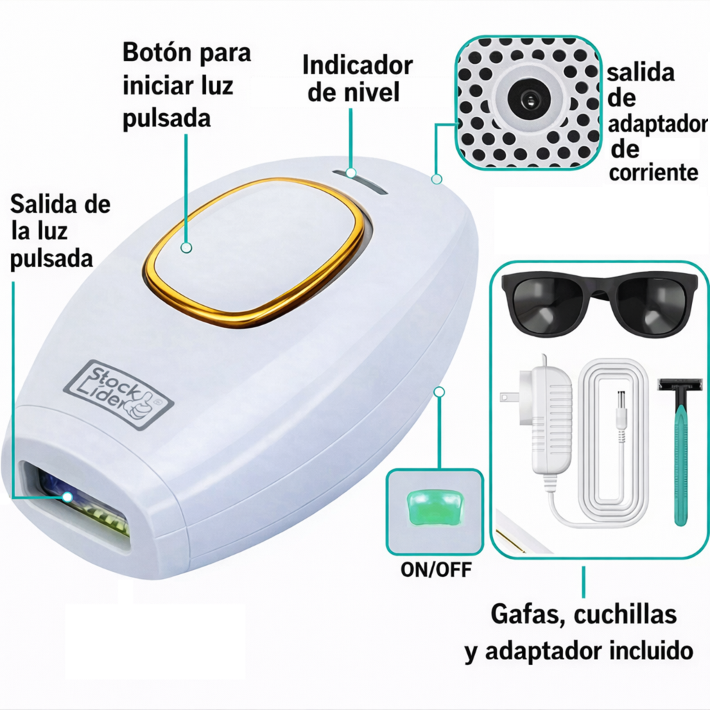 Depiladora Láser IPL Pro ⭐⭐⭐⭐⭐