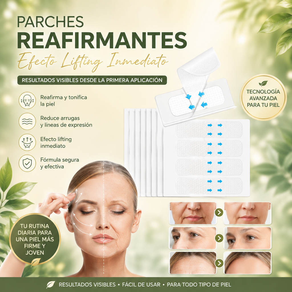 Parches de Lifting Facial Adhesivos Invisibles