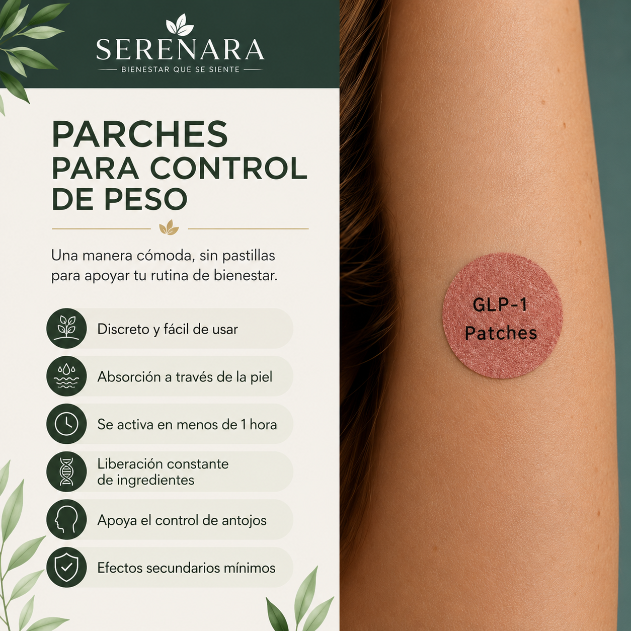 Parches de Apoyo Natural para tu bienestar OceAura