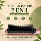 Cepillo Peine Alisador Eléctrico – Liso Perfecto en Minutos