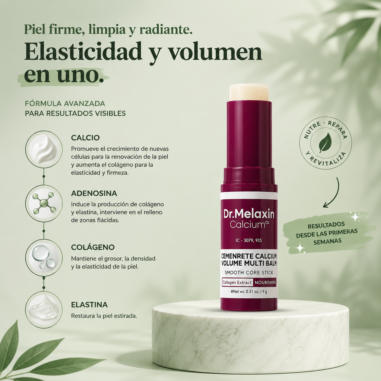 Bálsamo en Barra de Colágeno Antiedad — 🇰🇷 Cosmética Coreana para el cuidado de la piel