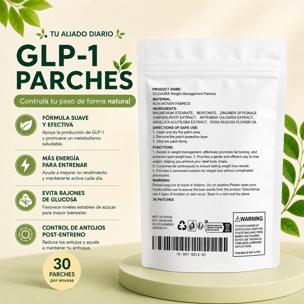 Parches de Apoyo Natural para tu bienestar OceAura