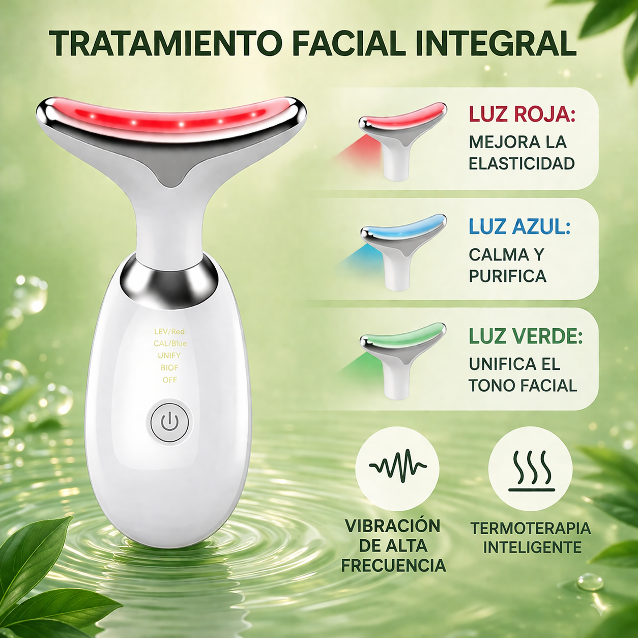 Masajeador Facial LumiLift Pro + Serum Face Skin
